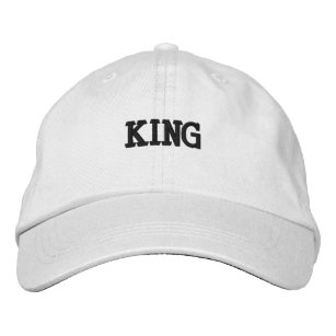 White colour Cool and Handsome Embroidered Hat