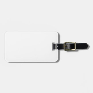 White Colour Luggage Tag