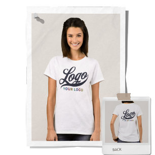 White Company Logo Swag Business Women T-Shirt