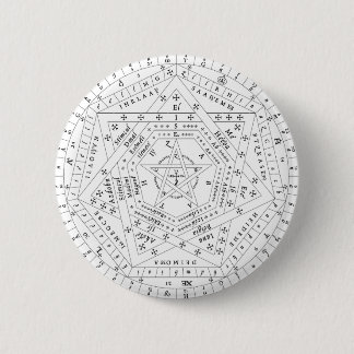 White Complete Sigillum Dei Aemeth Pin