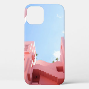 WHITE CONCRETE BUILDING iPhone 12 CASE