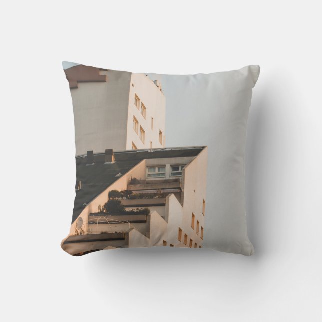 WHITE CONCRETE BUILDING CUSHION (Front)