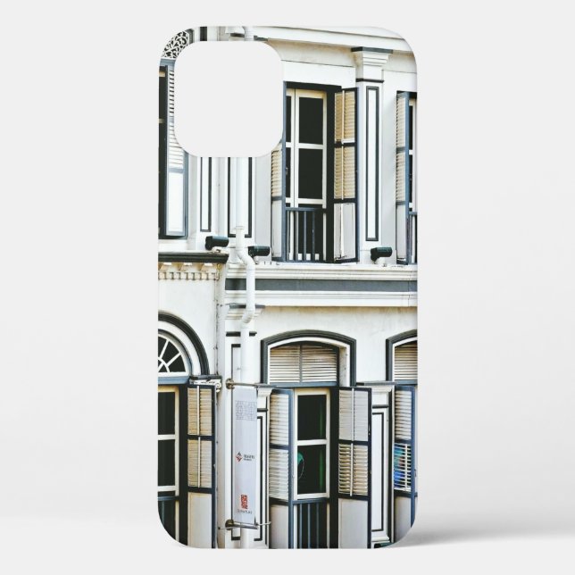 WHITE CONCRETE BUILDING DURING DAYTIME Case-Mate iPhone CASE (Back)