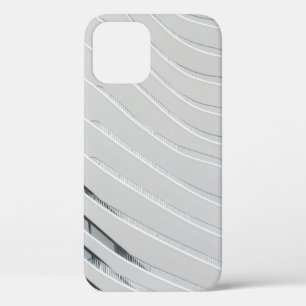 White concrete building wall iPhone 12 case