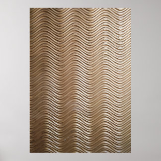 White concrete high-rise building poster