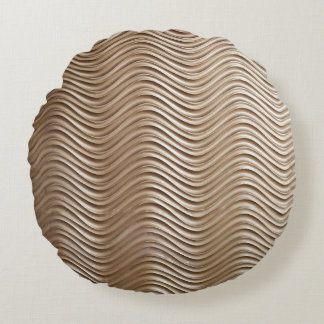 White concrete high-rise building round cushion