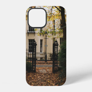 WHITE CONCRETE HOUSE SURROUNDED BY TREES DURING DA iPhone 12 CASE