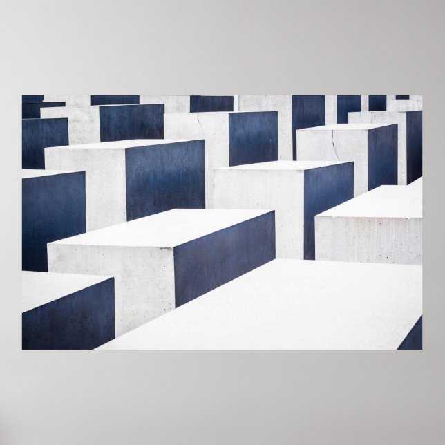 White concrete pavements poster (Front)