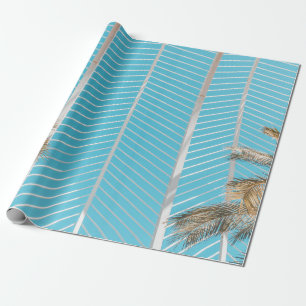 White concrete structure in the morning photo wrapping paper