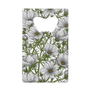 White cosmos flowers