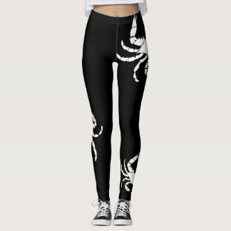 White Crab Leggings