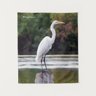 White Crane tapestry