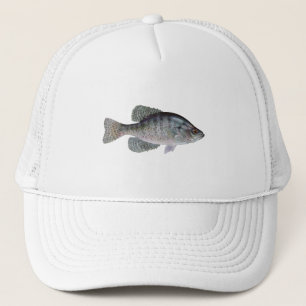 White Crappie Trucker Hat