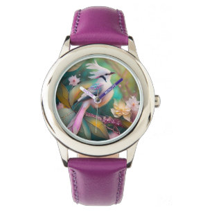 White Crested Blush Tail Jay Fantasy Bird Watch