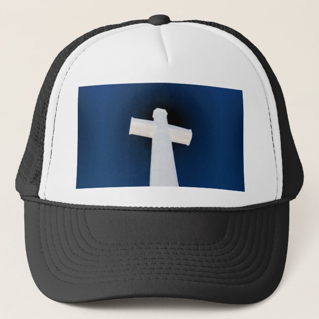 White Cross Hat (Front)