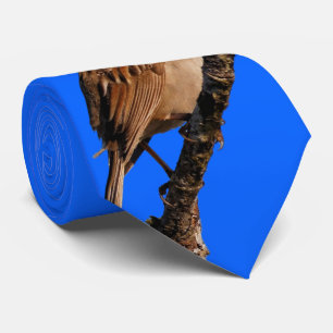 White-Crowned Sparrow Sings to the Sun Tie