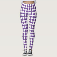 White & [Custom Color] checkered diamond pattern
