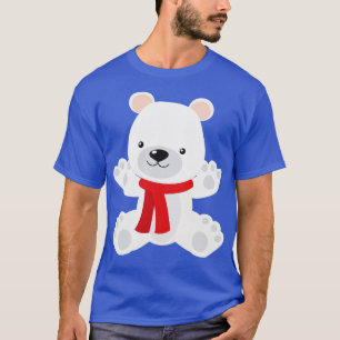 White Cute Bear T-Shirt