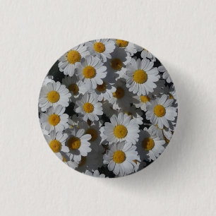 White Daisies Badge