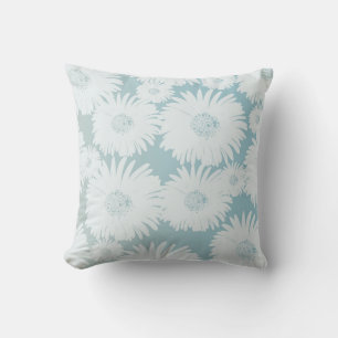 White Daisies Cushion