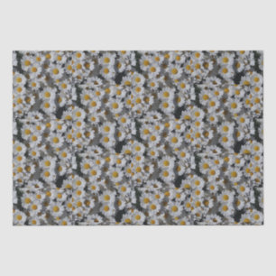 White Daisies Tissue Paper