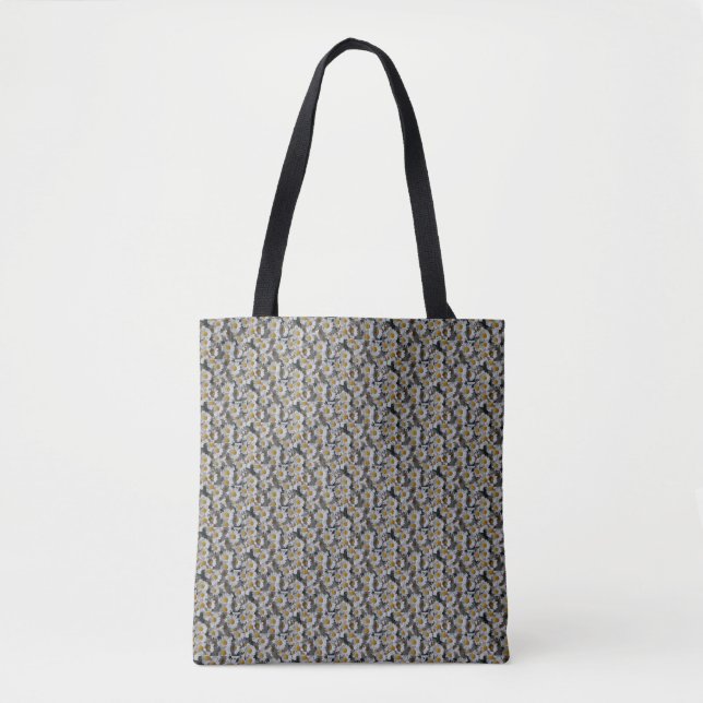 White Daisies Tote Bag (Front)