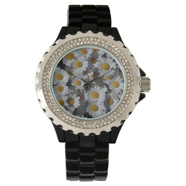 White Daisies Watch (Front)