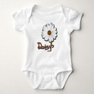 White Daisy Baby Bodysuit