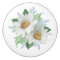 White Daisy Ceramic Knob