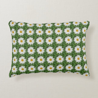 White Daisy Decorative Cushion