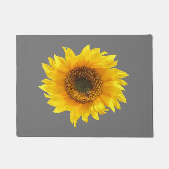 white daisy doormat (Front)