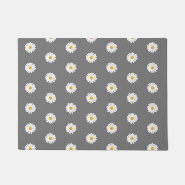 white daisy doormat (Front)