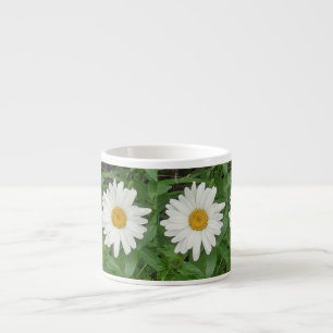 White Daisy Espresso Cup