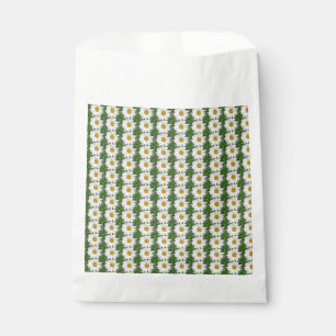 White Daisy Favour Bag