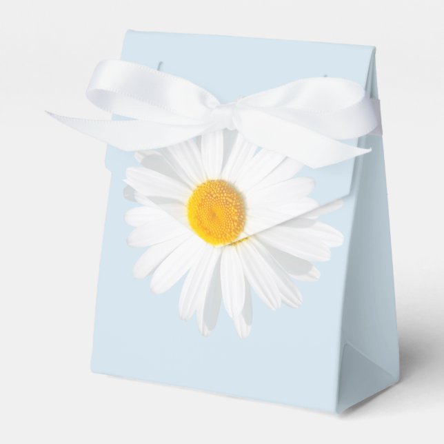 white daisy favour box (Front Side)