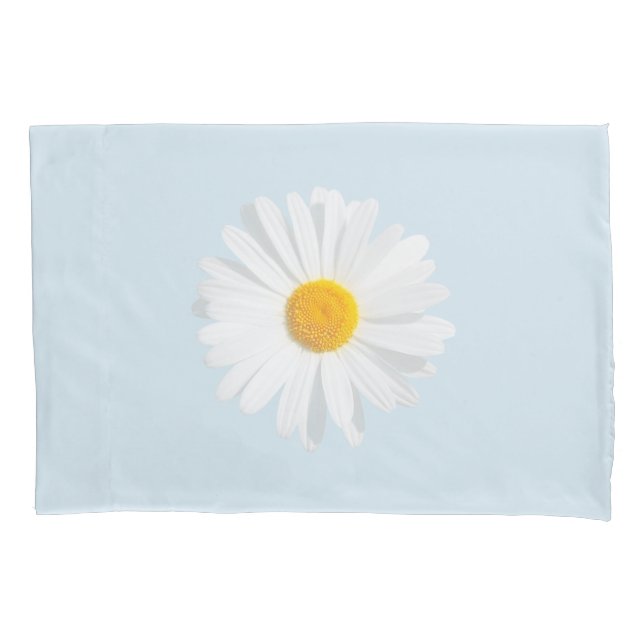 white daisy pillowcase (Front)