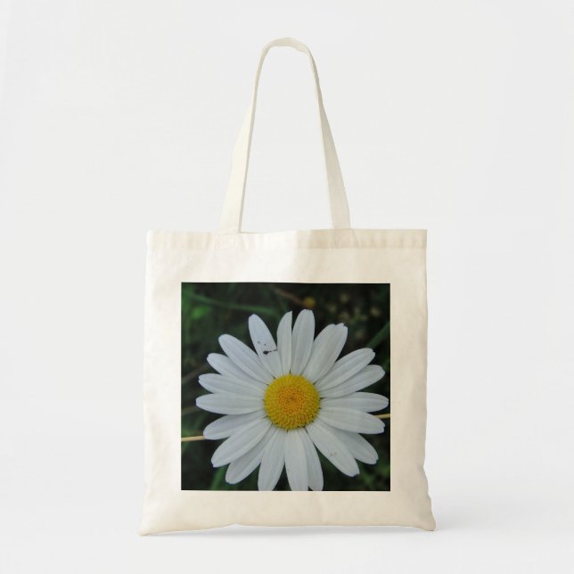 White daisy tote bag (Front)