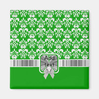 white damask on any colour
