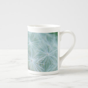 White Dandelion Bone China Mug