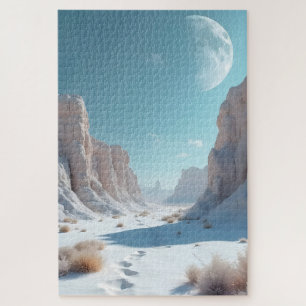 White Desert Jigsaw Puzzle