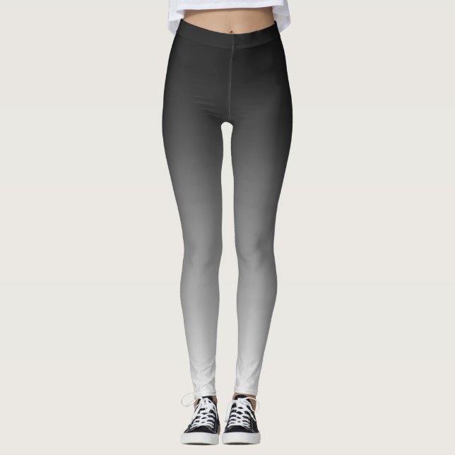 White Desert Night Sand Leggings (Front)