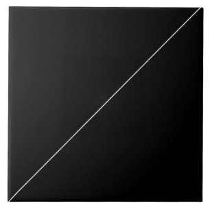 White Diagonal Line On Black Ceramic Tile
