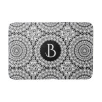 White Diamond Print Geometric pattern