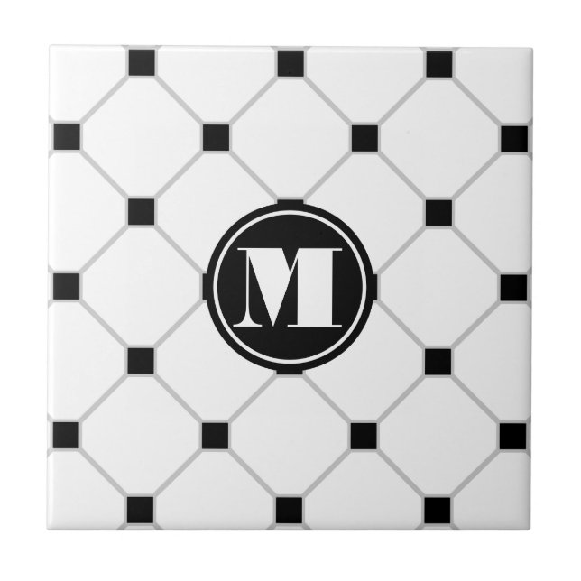 White Diamond  Tile (Front)
