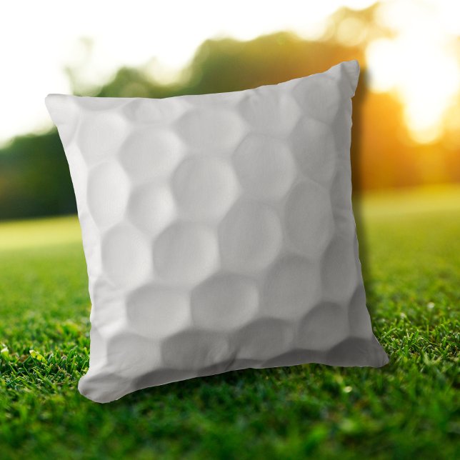 White Dimpled Golf Ball Texture Cushion (Creator Uploaded)