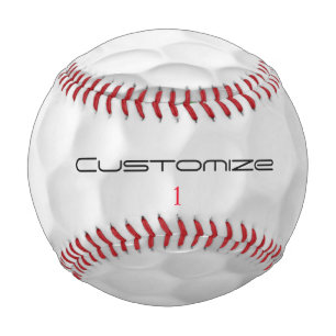 White Dimpled Golf Ball Texture Custom Name Number