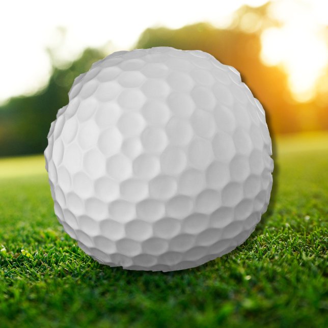 White Dimpled Golf Ball Texture Round Cushion (Creator Uploaded)