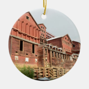 White Doberman Ornament