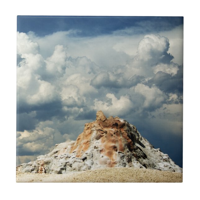 White Dome Tile (Front)