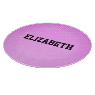 White dots pink pattern cutting board